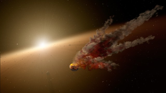 Building Planets Through Collisions (Artist's Concept) (Image Credit: NASA/JPL-Caltech)