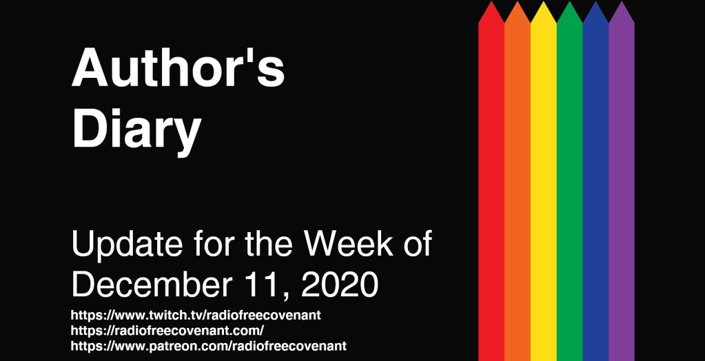 Author’s Diary for December 4, 2020