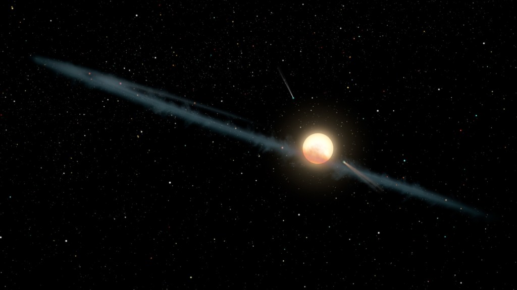 Tabby's Star (Illustration) (Image Credit: NASA/JPL-Caltech)