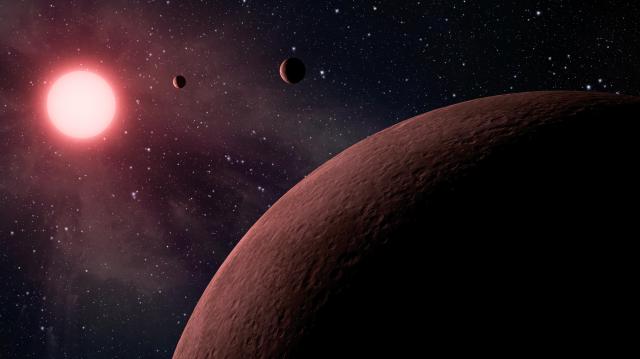 Mini Planetary System (Artist Concept) (Image Credit: NASA/JPL-Caltech)