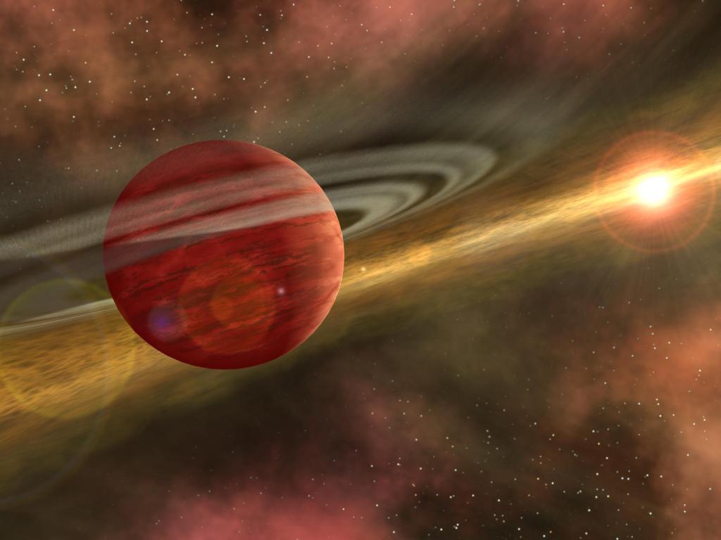 Out of the Dust, A Planet is Born (Artist Concept) (Image Credit: NASA/JPL-Caltech)
