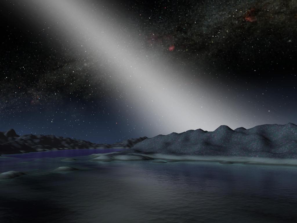 Alien Asteroid Belt Compared to our Own (Artist Concept) (Image Credit: NASA/JPL-Caltech)